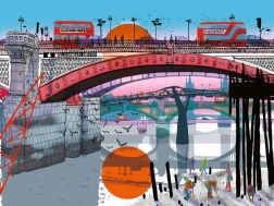 Puslespil I London 1500 brikker fra Ravensburger