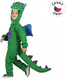 Dinosaurkostume til børn 92-104 cm