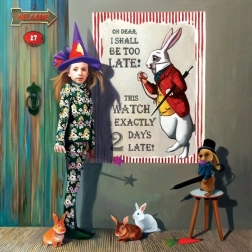 Puslespil kaninernes hule 1023 brikker