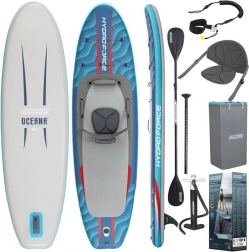 Oppustelig paddleboard HYDRO-FORCE OCEANA 2-i-1 med sæde 305 × 84 × 15 cm