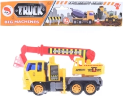 Plastisk kranbil med friktionsmotor