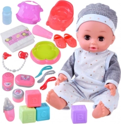 Interaktiv dukke med funktioner