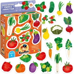 Parpuslespil - Frugt og grøntsager