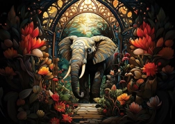 Puslespil Blomstervogteren 1000 brikker ART PUZZLE