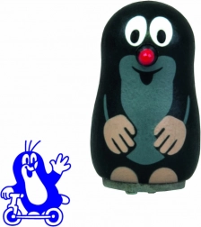 Stempel Muldvarpen på løbehjul