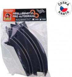 Reservedele til racerbane 1:64 - 4 stk.