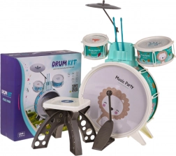 Trommesæt til børn med løvemotiv