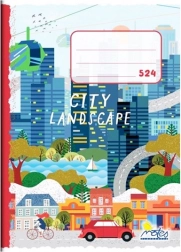 Skolehæfte A5 linjeret, 20 ark