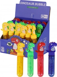 Sæbebobler med dinosaurmotiv