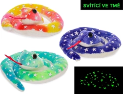 Plysset slange med selvlysende elementer 18 cm
