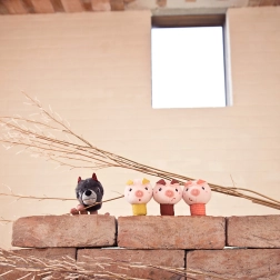 LILLIPUTIENS fingerdukker – DE TRE SMÅ GRISE