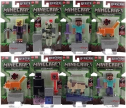 Minecraft actionfigur 8 cm med portaldel