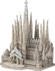 3D metalpuslespil Sagrada Família – Premium-serien Metal Earth