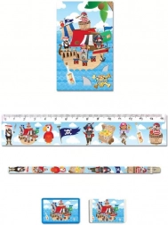 Skrivesæt Pirater til børn