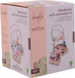 Træ-perlelaboratorium med dyr