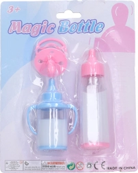 Tilbehør til baby 12 cm – flasker og sut