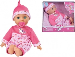 Dukken Laura med babylyde