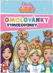 Malebog Barbie 20 × 27,3 cm, 24 sider