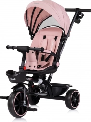 Chipolino trehjulet cykel med kaleche Max Sport 2-i-1 rosa