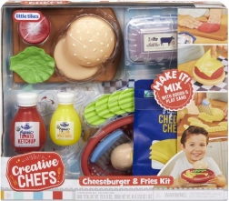 kreativt sæt cheeseburger og pommes frites LITTLE TIKES Creative Chefs
