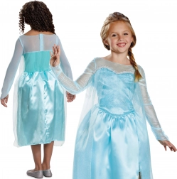 Børnekostume prinsesse ELSA FROZEN 109–123 cm (5–6 år) DISNEY