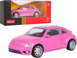 Metalmodel Volkswagen Beetle, pink, 1:43 RASTAR