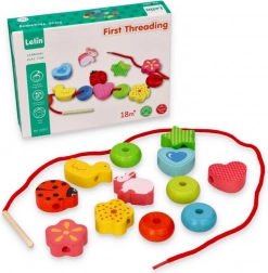 Perler til snøring for små børn