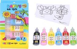 Glasmaling med glitter 5+1