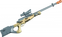 Snigskytter skumpistol – børnesæt 87 cm