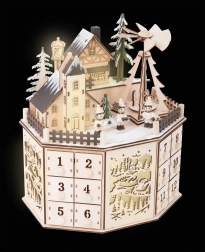 Adventskalender med julepyramide Small Foot