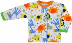 Baby-bomuldsjakke Bobas Fashion Zoo orange