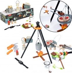 Træsæt til Camping 45 stk.