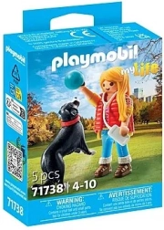 Pige med hyrdehund PLAYMOBIL