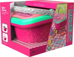 Lege-sæt make-up kurv til små pyntedukker