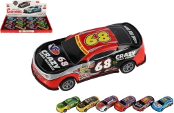 Racerbil med pull-back 10 cm