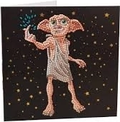 Crystal Art postkort Dobby 18 × 18 cm