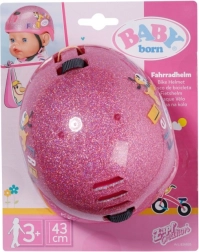 cykelhjelm til BABY born dukke 43 cm