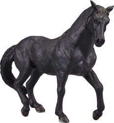 Mojo andalusisk hest sort – realistisk plastfigur