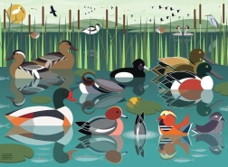 Ravensburger puslespil Jeg kan lide vandfugle 500 brikker