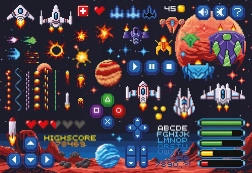 Puslespil med klistermærker Interdruk 250 brikker