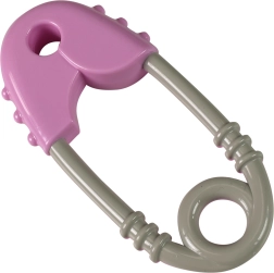 Rangle til baby rosa-grå