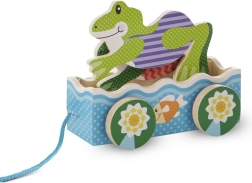 Trækkedyr i træ Frø-løb