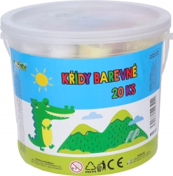 Runde fortovskridt 20 stk i spand