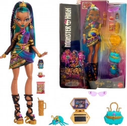 Monster High Nefera De Nile dukke 28 cm med tilbehør