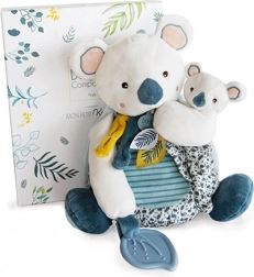 Doudou gavesæt – koala Yoca med baby 25 cm