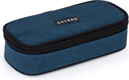 Skoleetui Etue Unicolor Blå