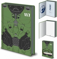 Premium linjeret notesbog A5 HALO