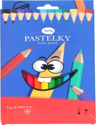 Farveblyanter Jumbo ERGO 12 stk