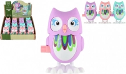 Farverig optrækkelig ugle - legetøj til børn