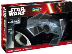 Modelbyggesæt af Darth Vaders TIE Fighter 1:121 – REVELL STAR WARS
